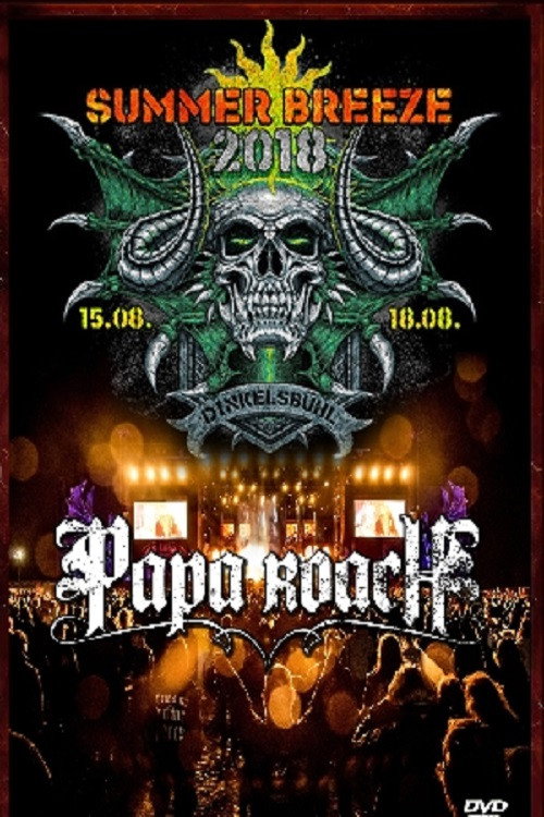 Movie poster for Papa Roach Summer Breeze 2018 (2018)