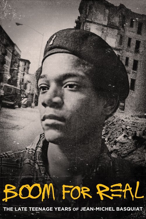 Movie poster for Boom for Real: The Late Teenage Years of Jean-Michel Basquiat (2018)