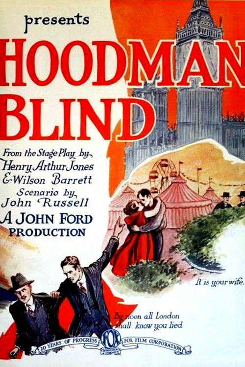 Movie poster for Hoodman Blind (1923)