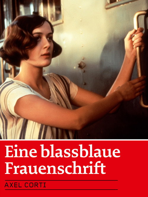 Movie poster for Eine blassblaue Frauenschrift (1984)
