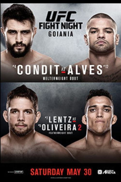 Movie poster for UFC Fight Night 67: Condit vs. Alves (2015)