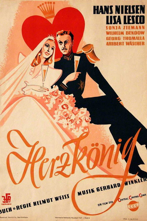 Movie poster for Herzkönig (1947)
