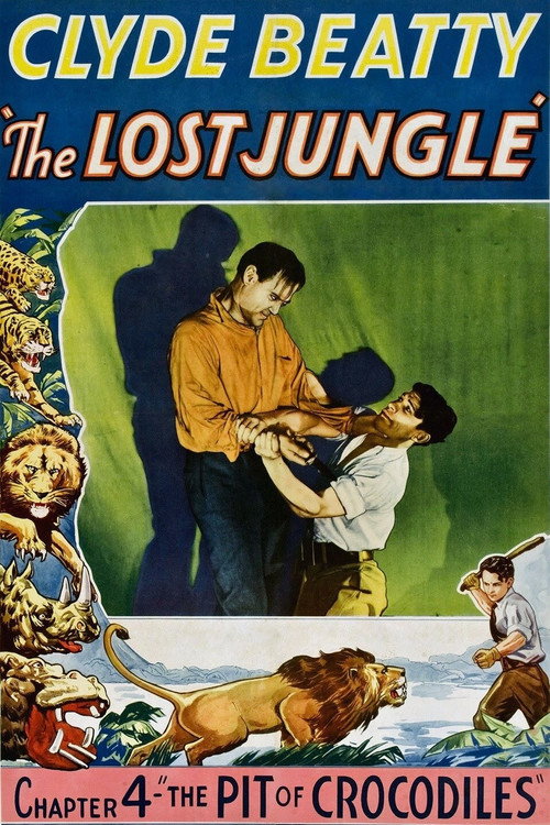 Movie poster for The Lost Jungle (1934)