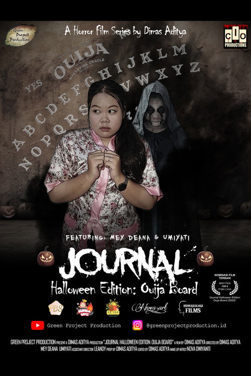 Movie poster for Journal Halloween Edition: Ouija Board (2024)