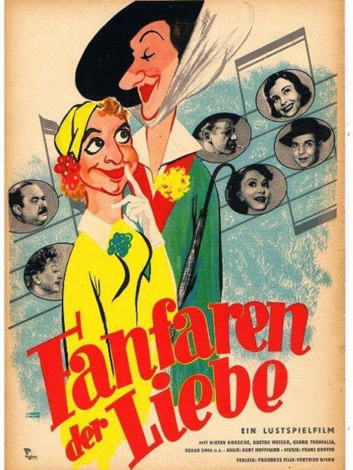 Movie poster for Fanfares of Love (1951)