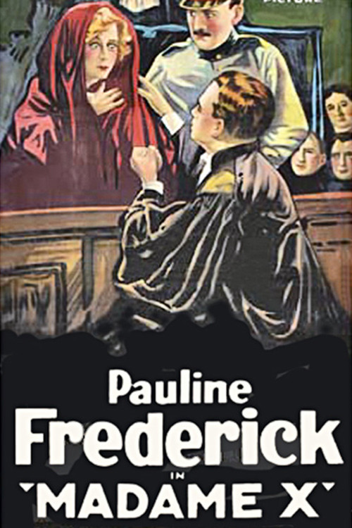 Movie poster for Madame X (1920)