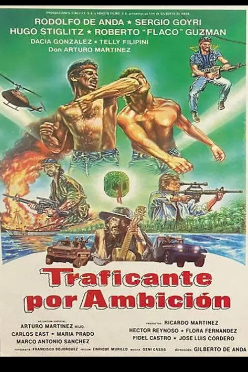 Movie poster for Traficante Por Ambición (1989)