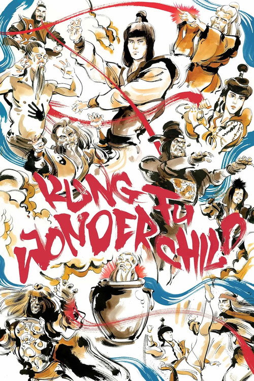 Movie poster for Kung Fu Wonder Child (1986)