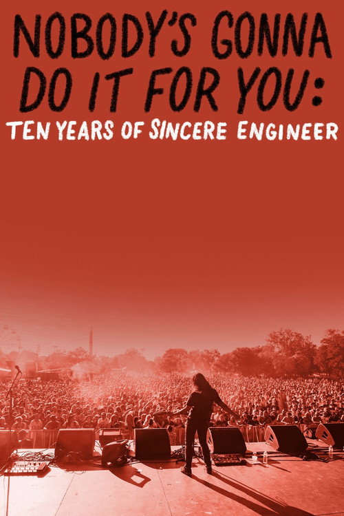 Movie poster for Nobody’s Gonna Do It For You: Ten Years of Sincere Engineer (2025)