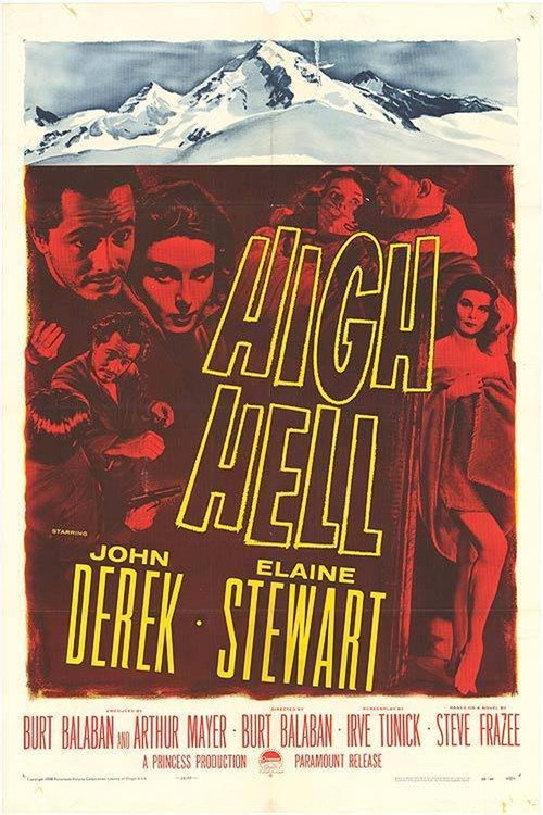 Movie poster for High Hell (1958)