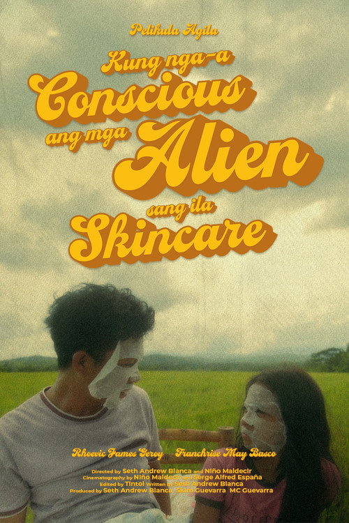 Movie poster for The Thing About Aliens and their Skin Care (2023)