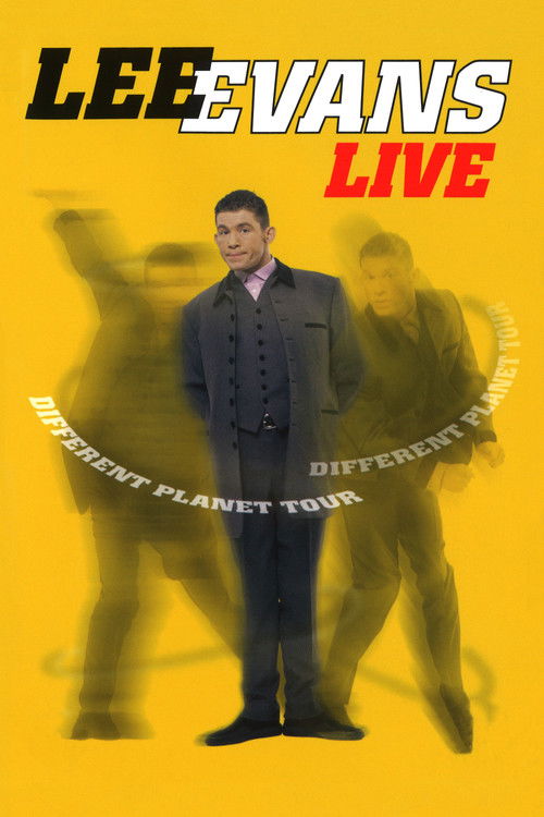 Movie poster for Lee Evans Live: The Different Planet Tour (1996)