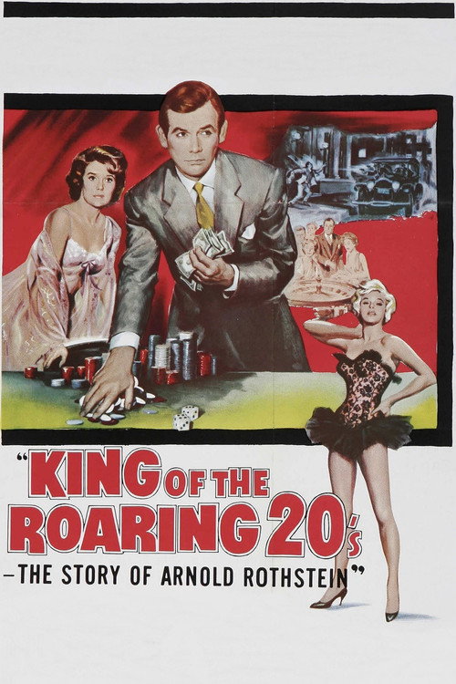 Movie poster for King of the Roaring 20's – The Story of Arnold Rothstein (1961)