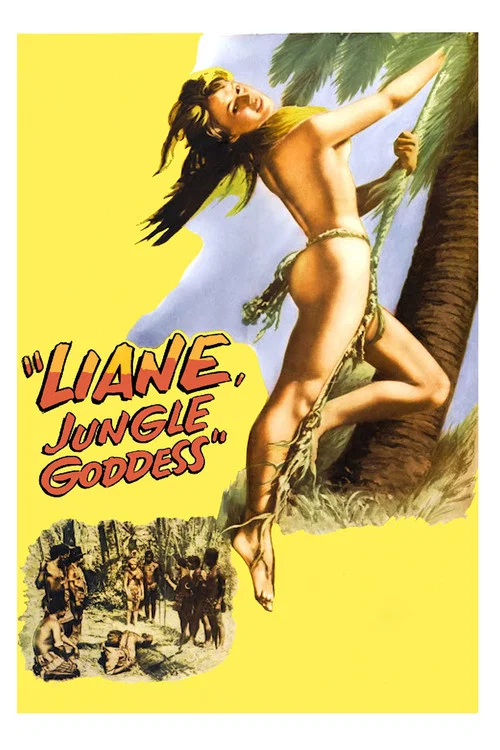 Movie poster for Liane, Jungle Goddess (1956)