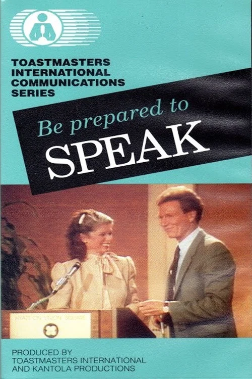 Movie poster for Be Prepared to Speak (1985)