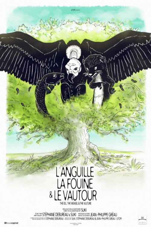 Movie poster for L'anguille, la fouine et le vautour