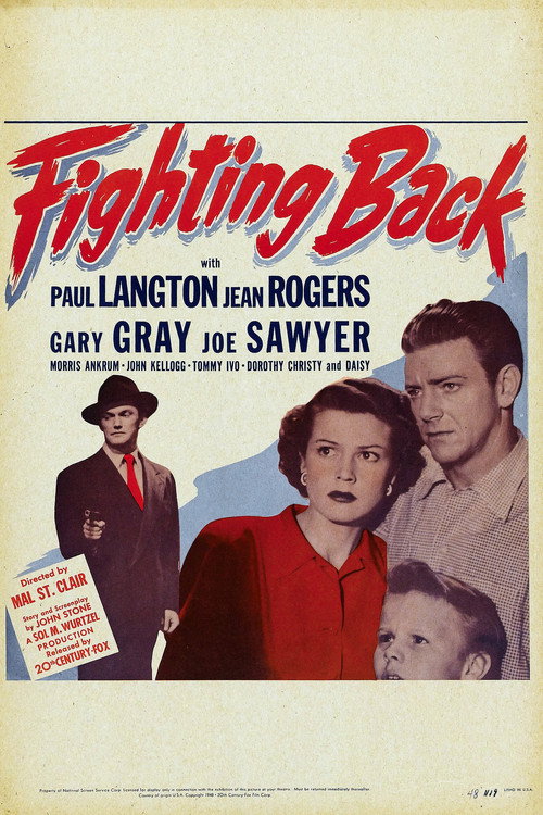 Movie poster for Fighting Back (1948)