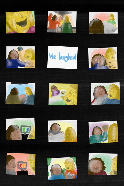 Movie poster for We laughed (2023)