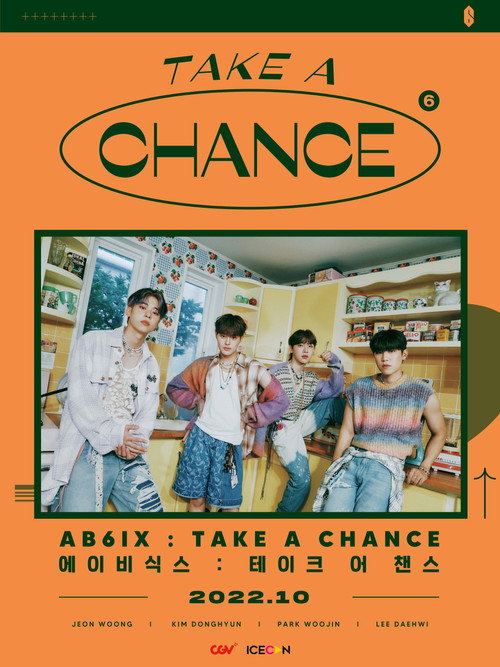 Movie poster for AB6IX : TAKE A CHANCE (2022)