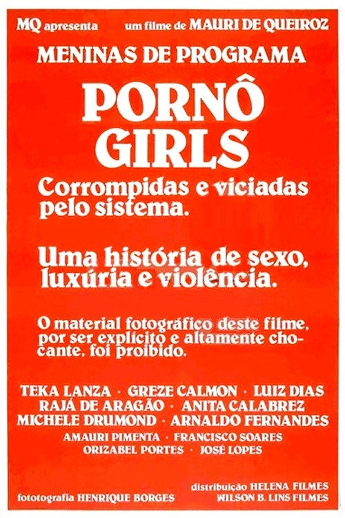 Movie poster for Porn Girls (1984)