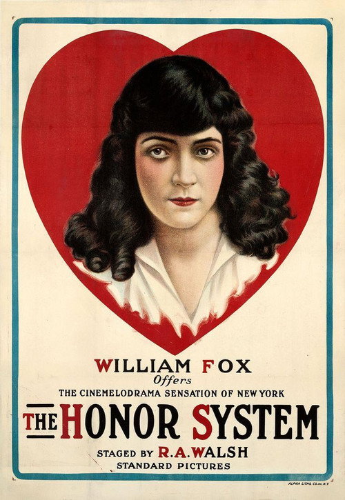 Movie poster for The Honor System (1917)