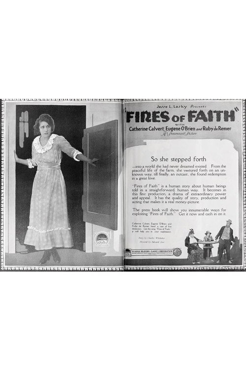 Movie poster for Fires of Faith (1919)