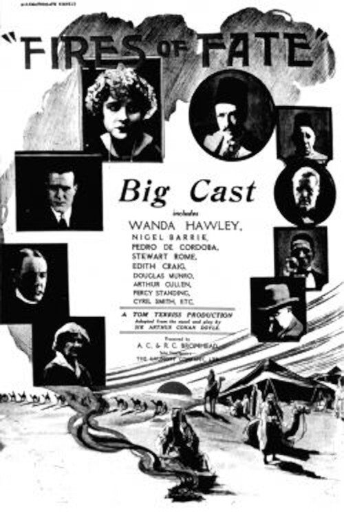 Movie poster for Fires of Fate (1923)