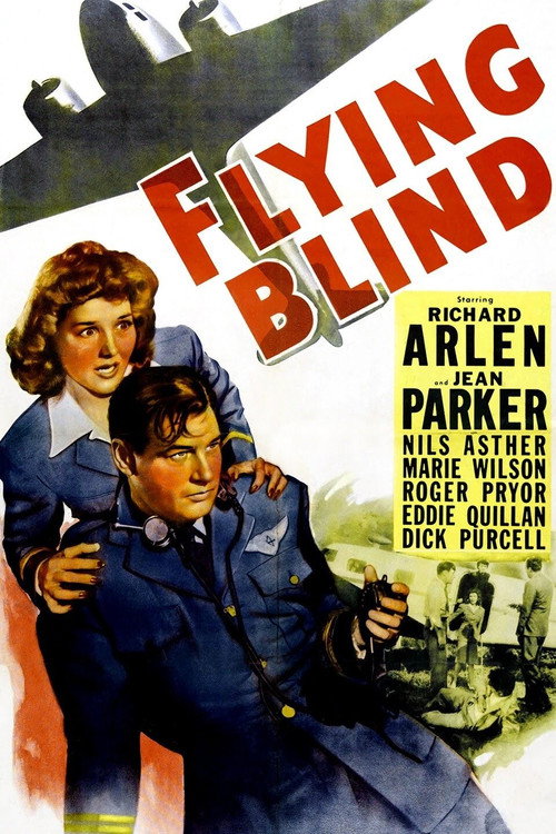 Movie poster for Flying Blind (1941)