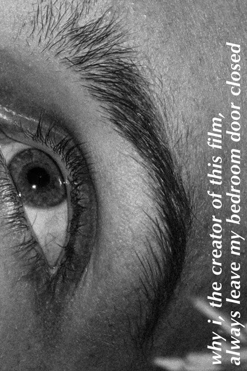 Movie poster for why i, the creator of this film, always leave my bedroom door closed (2023)
