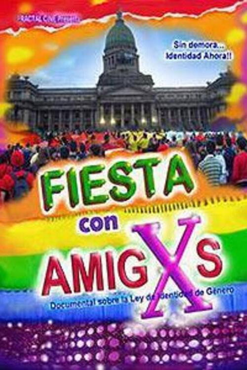 Movie poster for Fiesta con amigxs (2013)