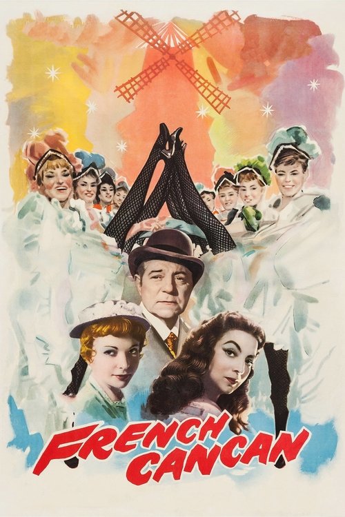 Movie poster for French Cancan (1955)
