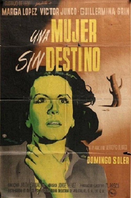 Movie poster for Una mujer sin destino (1950)