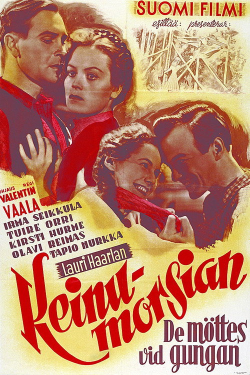 Movie poster for Keinumorsian (1943)