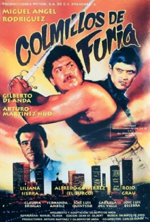 Movie poster for Colmillos de furia (1995)