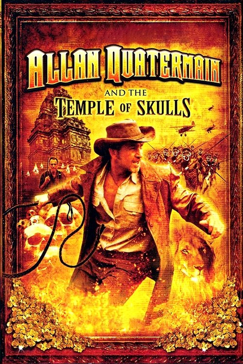 Movie poster for Allan Quatermain and the Temple of Skulls (2008)