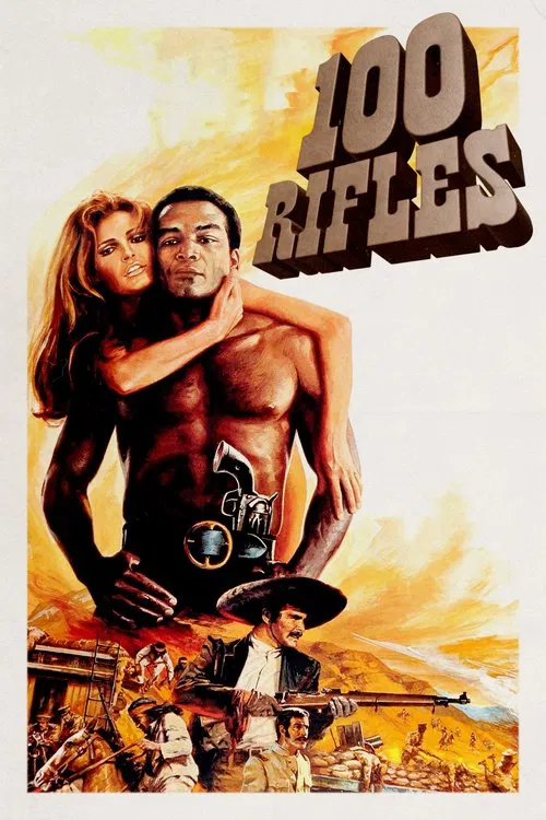 Movie poster for 100 Rifles (1969)
