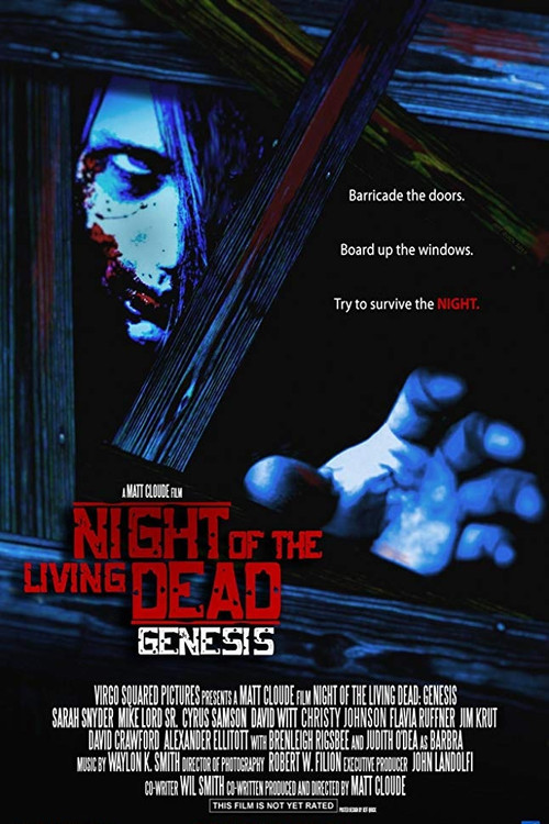 Movie poster for Night of the Living Dead: Genesis