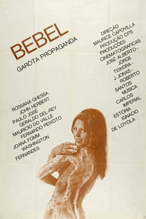 Movie poster for Bebel, Garota Propaganda (1967)