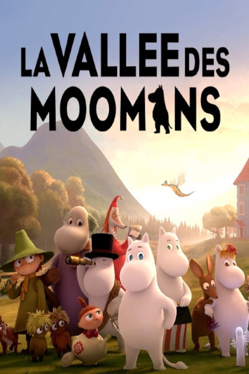 Series poster for La vallée des Moomins (2020)