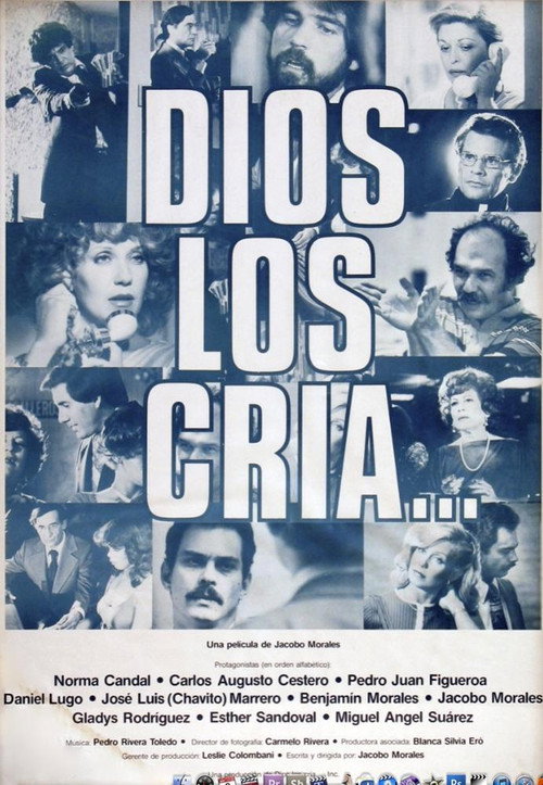 Movie poster for Dios los cría... (1979)
