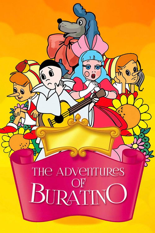 Movie poster for The Adventures of Buratino (1959)