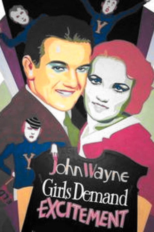 Movie poster for Girls Demand Excitement (1931)