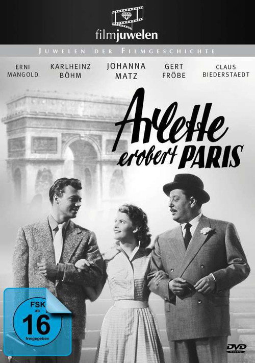 Movie poster for Arlette Conquers Paris (1953)