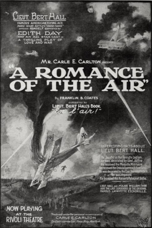 Movie poster for A Romance of the Air (1918)
