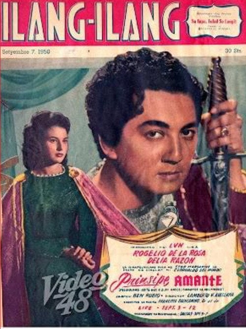 Movie poster for Prinsipe Amante (1950)