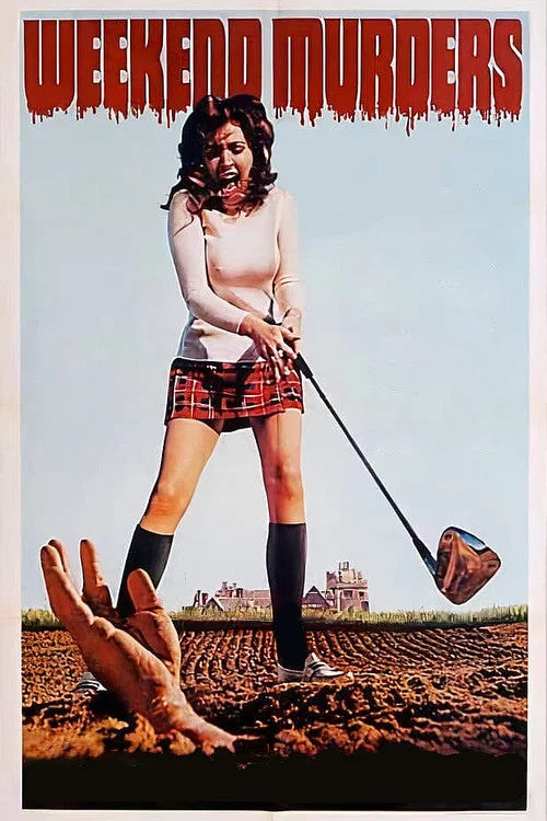Movie poster for The Weekend Murders (1970)