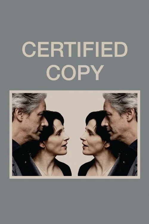 Movie poster for Certified Copy (2010)