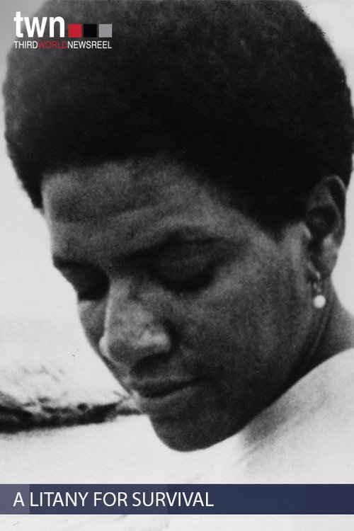 Movie poster for A Litany for Survival: The Life and Work of Audre Lorde (1995)
