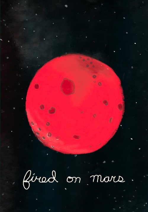 Movie poster for Fired on Mars (2016)