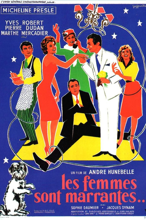 Movie poster for Women Are Talkative (1958)
